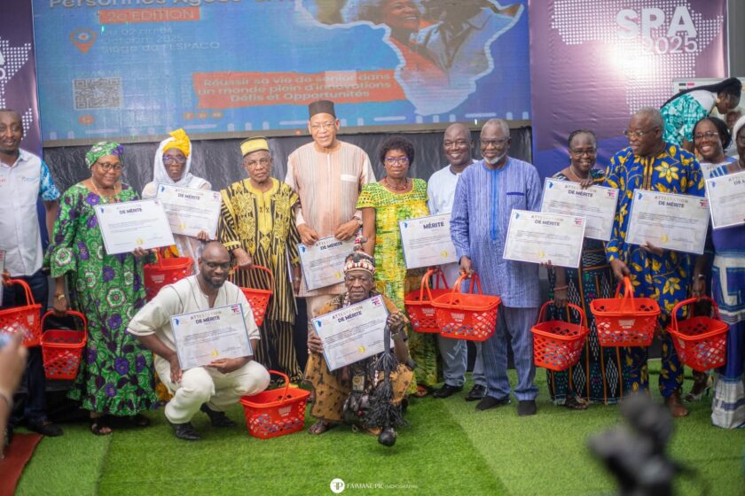 Cérémonie de clôture de la 2e édition du Salon panafricain des personnes âgées, 4 octobre 2025