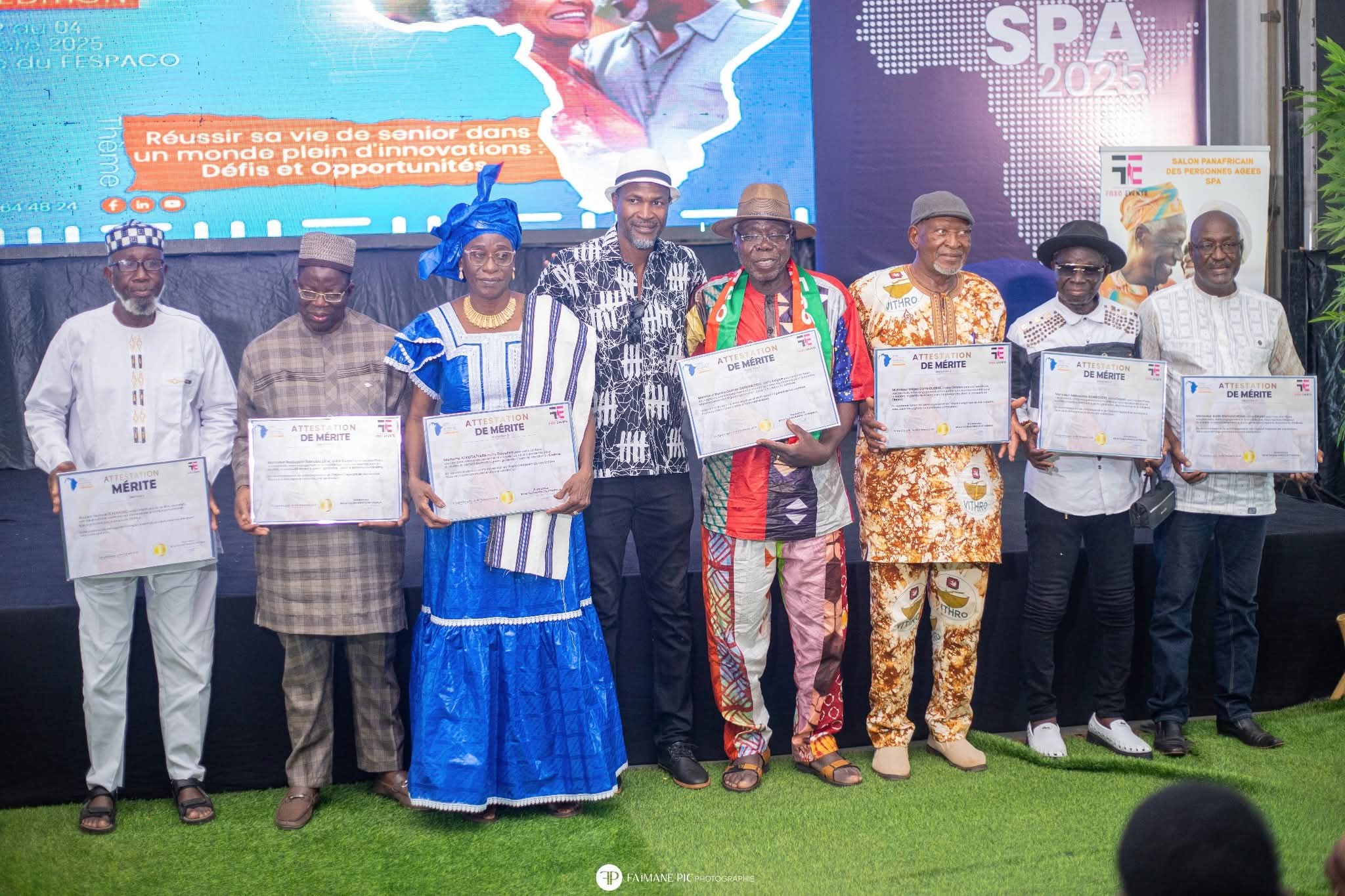 Cérémonie de clôture de la 2e édition du Salon panafricain des personnes âgées, 4 octobre 2025