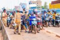Dans le cadre du 2e JEPPC, l'ONASER a mené une campagne de sensibilisation sur la sécurité routière, 10 octobre 2025 à Ouagadougou