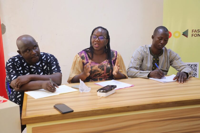 L'Agence Burkinabè de la cinématographie et de l'audiovisuel (ABCA) a présent le FASO FILMS FONDS aux acteurs culturels de la région du Gulmu, 15 octobre 2025