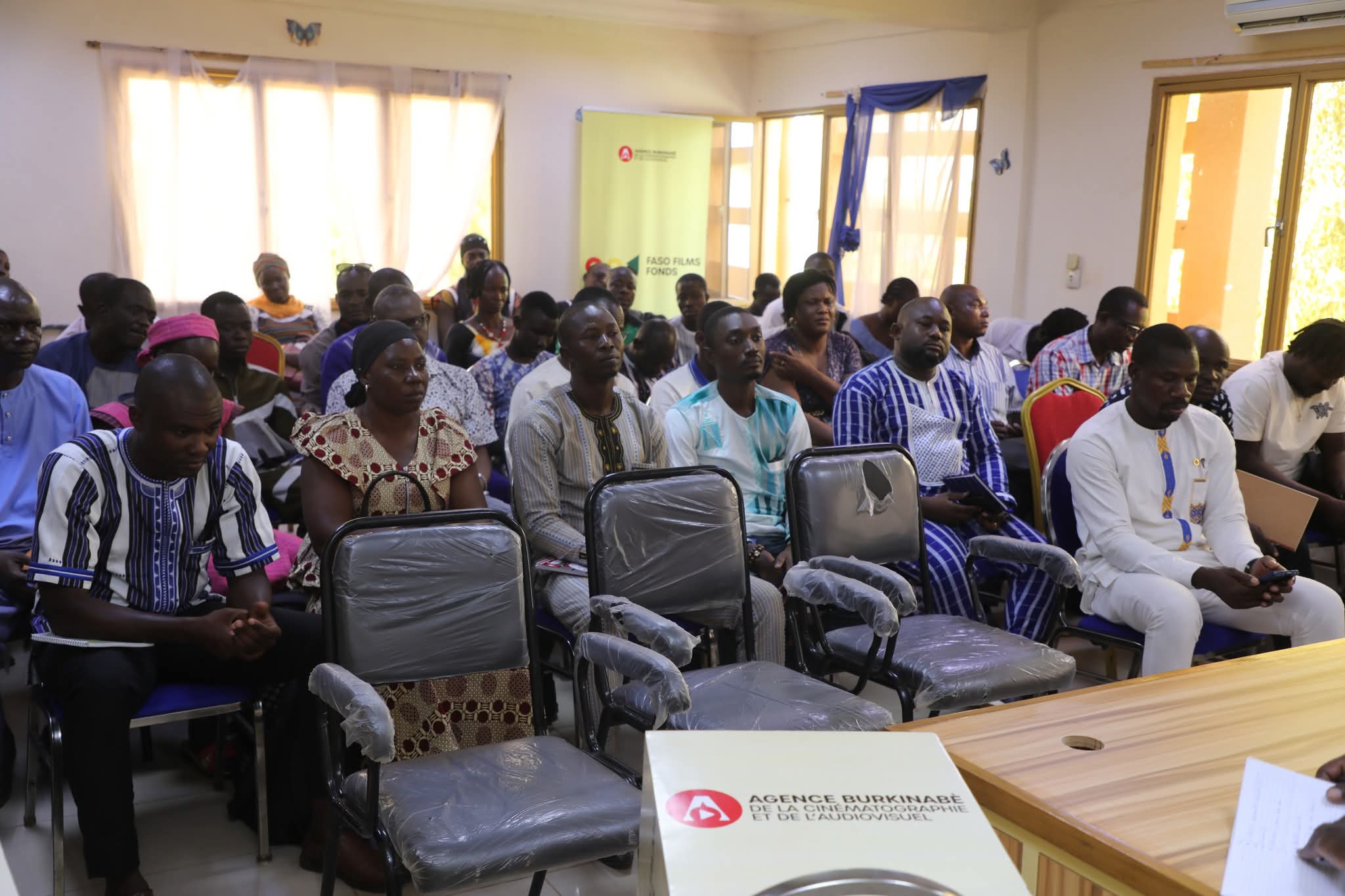 L'Agence Burkinabè de la cinématographie et de l'audiovisuel (ABCA) a présent le FASO FILMS FONDS aux acteurs culturels de la région du Gulmu, 15 octobre 2025