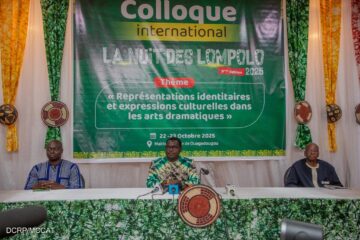 Cérémonie de lancement du colloque international en prélude de la Nuit des LOMPOLO 2025, 22 octobre 2025