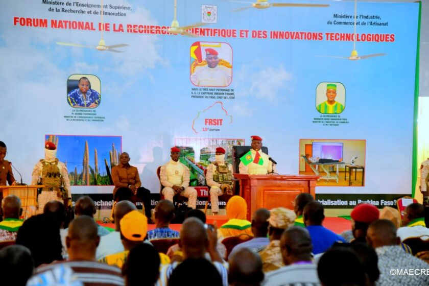 Cérémonie de lancement de la 15e édition du FRSIT, 22 octobre 2025