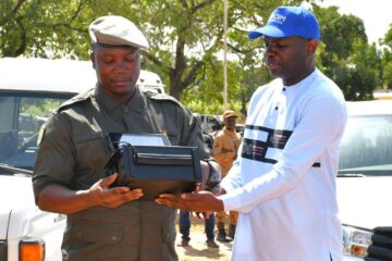 Inauguration du nouveau Poste de Police Frontière de Galgouli, 29 octobre 2025