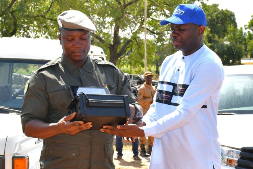 Inauguration du nouveau Poste de Police Frontière de Galgouli, 29 octobre 2025