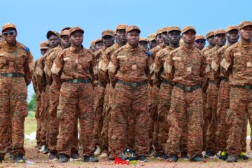 La cérémonie de fin de formation de 342 recrues de l’Initiative présidentielle Faso Mêbo, 2 octobre 2025