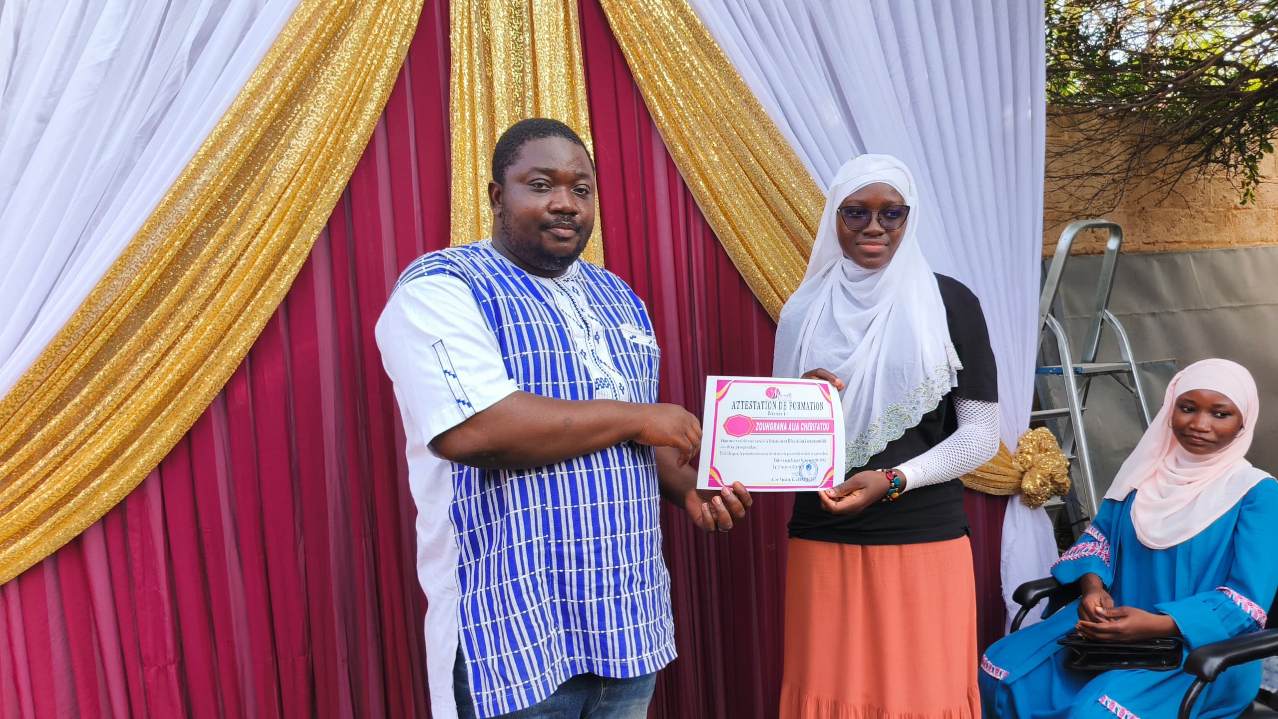 Première édition de la formation en décoration de Merveilles Envents, 11 octobre 2025