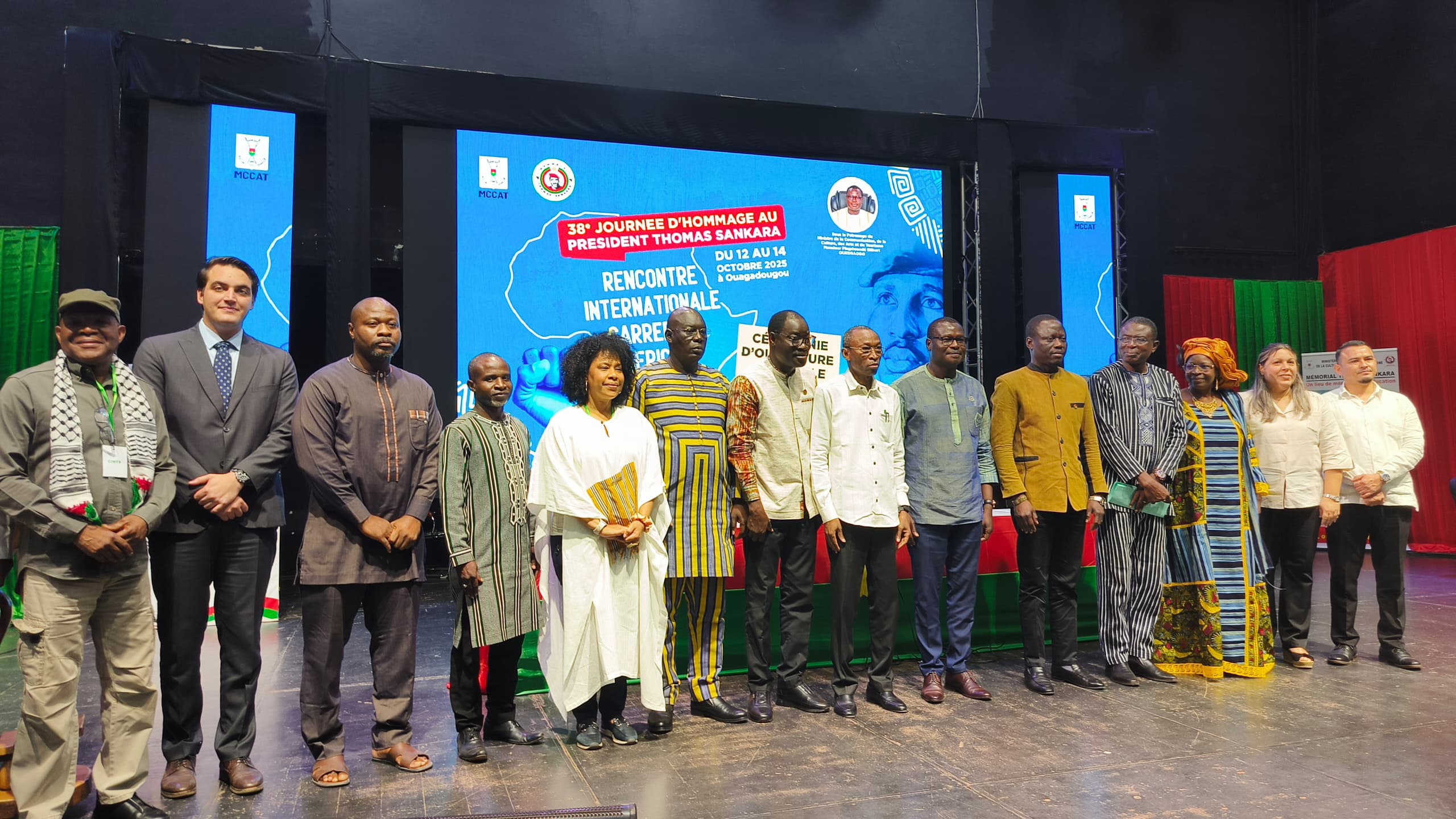 Ouverture de la première édition des Rencontres Internationales Carrefour Africain Thomas Sankara (RICA-TS), 13 octobre 2025