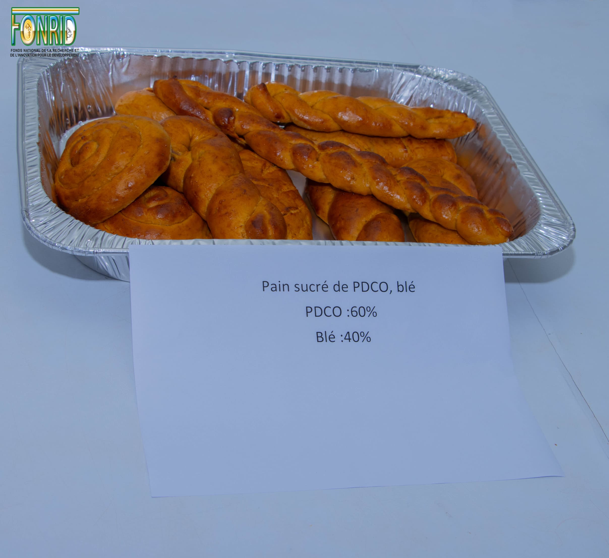 Le FONRID évalue la mise en œuvre d'un projet visant à développer une technologie de production de farine panifiable et de pain à base de manioc et de Patate douce à chair orange (PDCO) au Burkina Faso, 15 octobre 2025