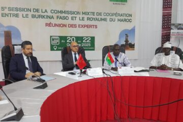 Cérémonie d'ouverture des travaux de la 5e session de la Commission mixte de coopération entre le Burkina et le Maroc, 20 octobre 2025