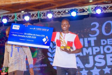 Cérémonie de la 30e Nuit des Champions de l'AJSB, 22 octobre 2025