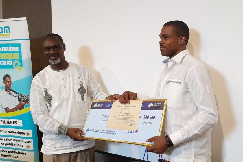 Cérémonie de clôture de la foire Faso digital, 25 octobre 2025