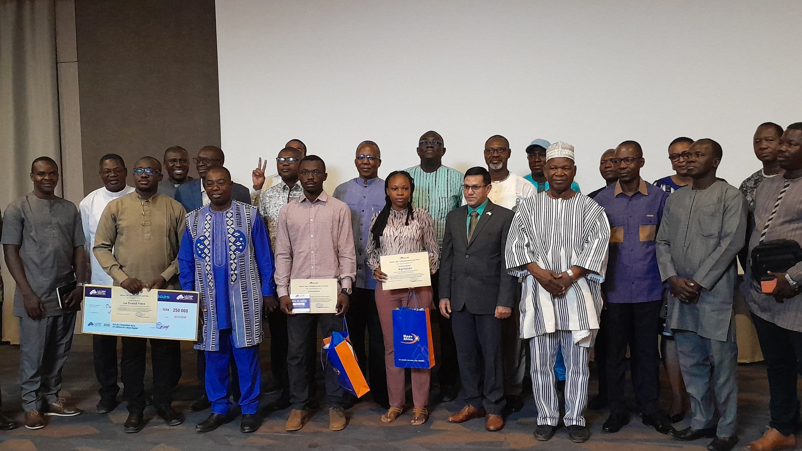 Cérémonie de clôture de la foire Faso digital, 25 octobre 2025