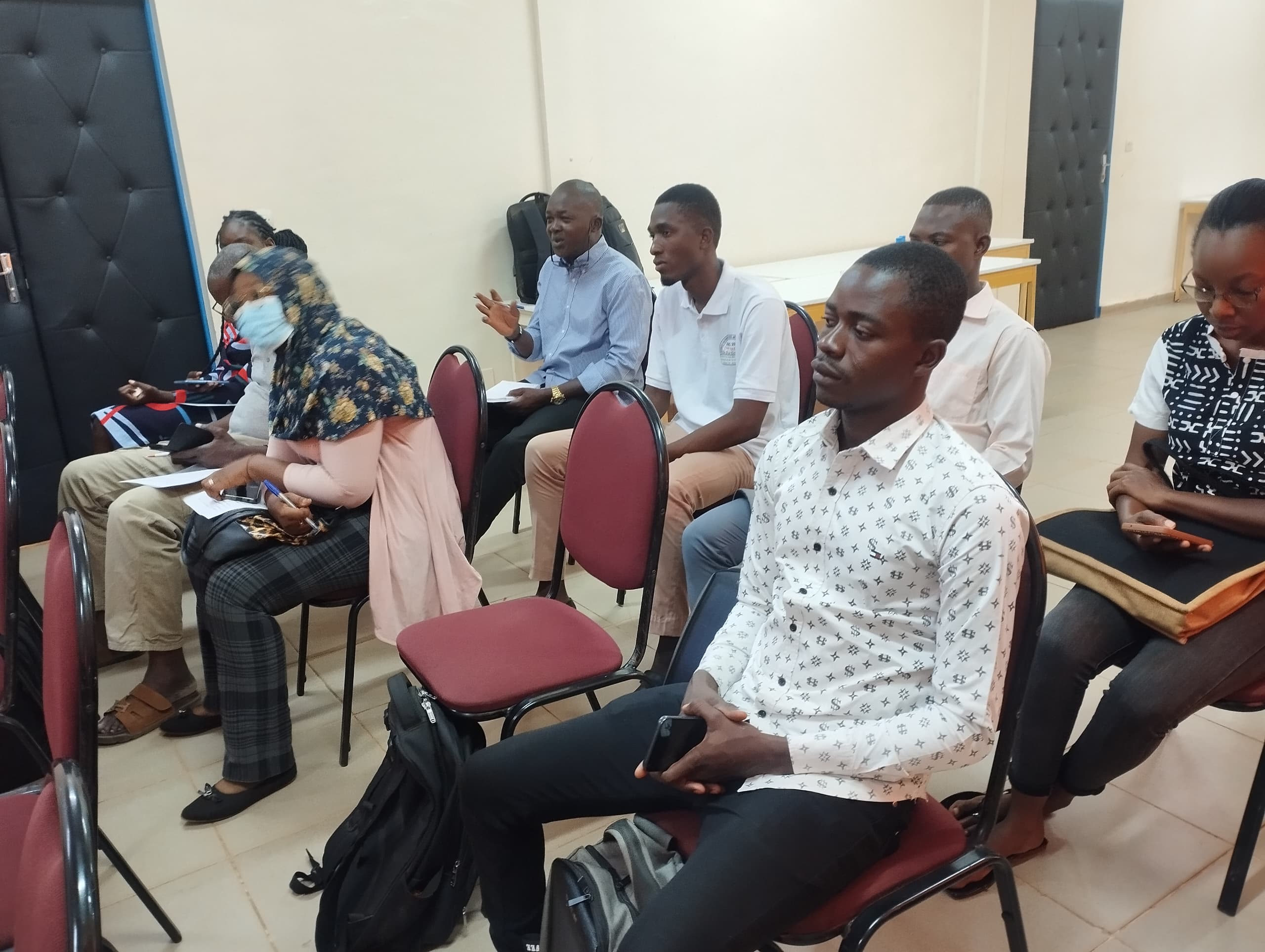 Conférence de presse d'annonce de la première édition du Salon des musées et des sites touristiques du Burkina (SAMUSITB), 28 octobre 2025