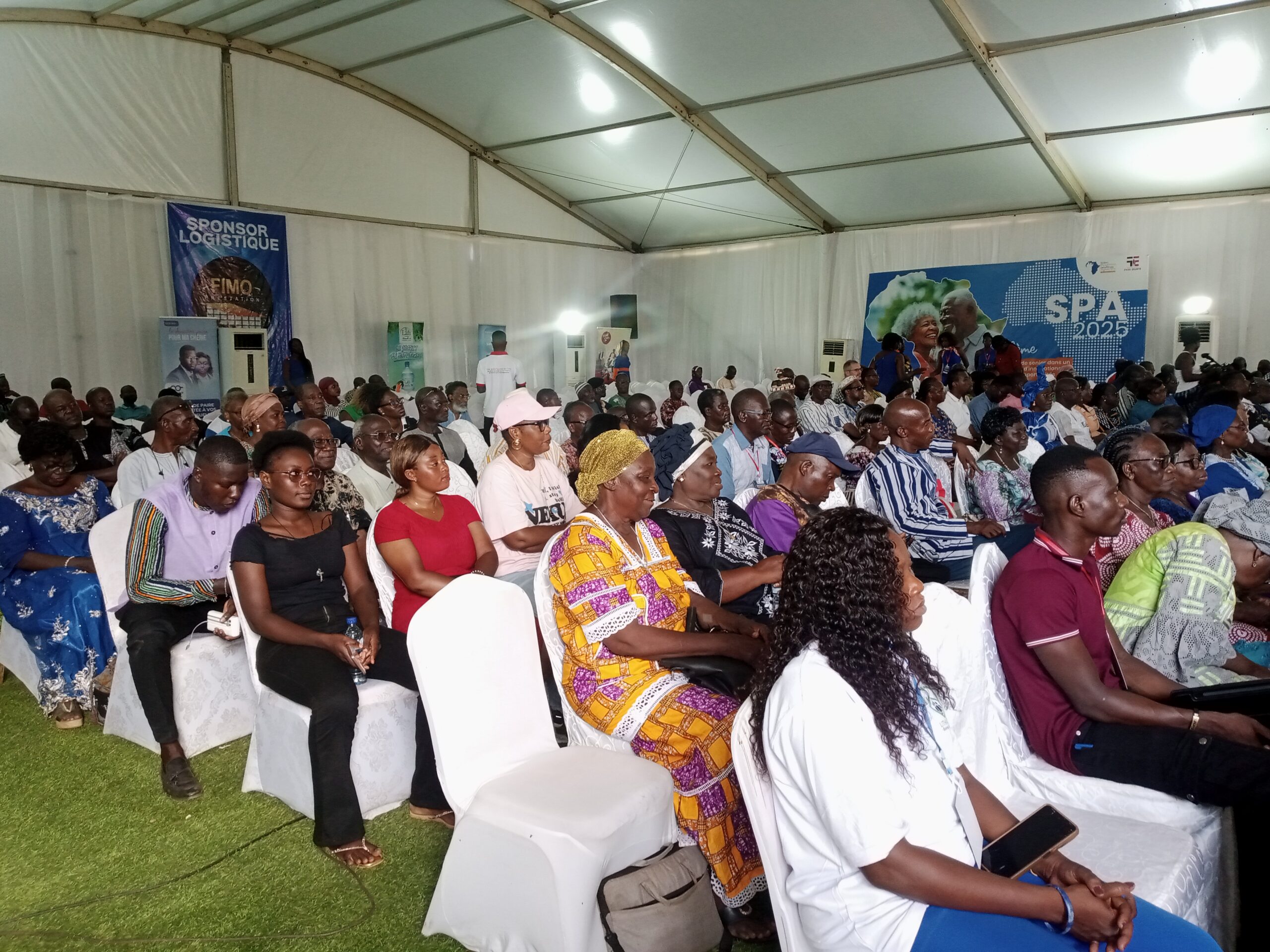 Cérémonie de clôture de la 2e édition du Salon panafricain des personnes âgées, 4 octobre 2025