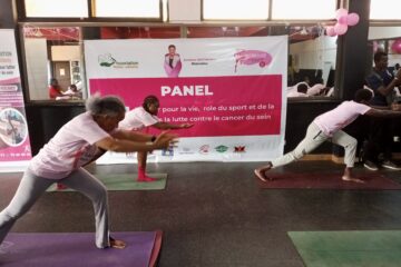La première édition de l'événement sportif « El'Bouge » contre le cancer du sein, 11 octobre 2025