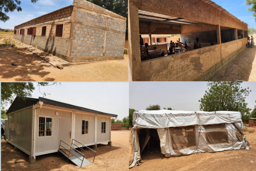 Reportage sur la situation difficile des élèves déplacés internes à Louda et Kaya