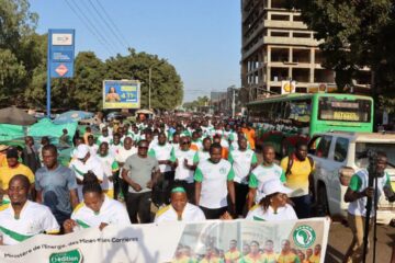 En prélude à la 6e édition de la SEERA, le ministère de l'énergie à organisé un Cross populaire, 30 octobre 2025