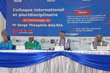Cérémonie d'ouverture colloque international en hommage au Pr Serge Théophile Balima, 6 novembre 2025