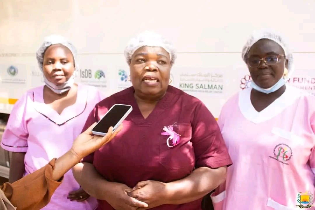 La région du Kadiogo a organisé une séance de dépistage du cancer du sein au profit des femmes de la région, 20 novembre 2025