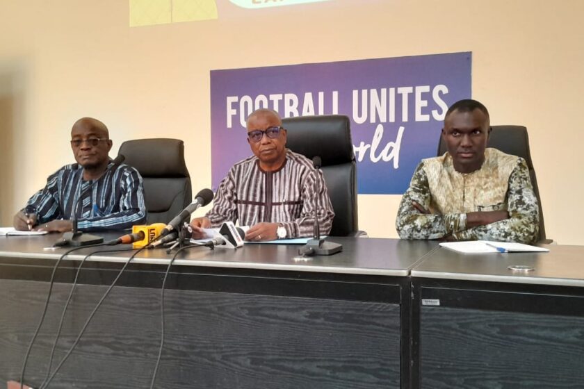 Conférence de presse de la FBF d'annonce du Championnats scolaires africains UFOA-B U15, filles et garçons, Ouaga 24 novembre 2025