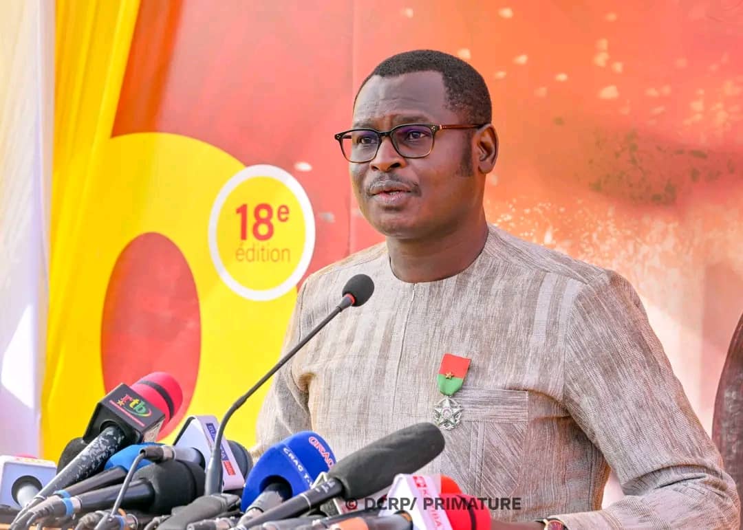 Cérémonie de lancement de la FILO 2025, 25 novembre 2025 à Ouagadougou