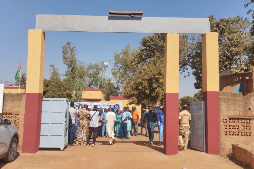 Inauguration du premier commissariat de quartier de Bendogo, 26 décembre 2025 à Ouagadougou