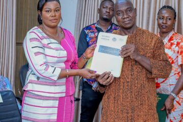 La nouvelle DG du CBC Denise Bado/Bouda, officiellement installée, 2 décembre 2025