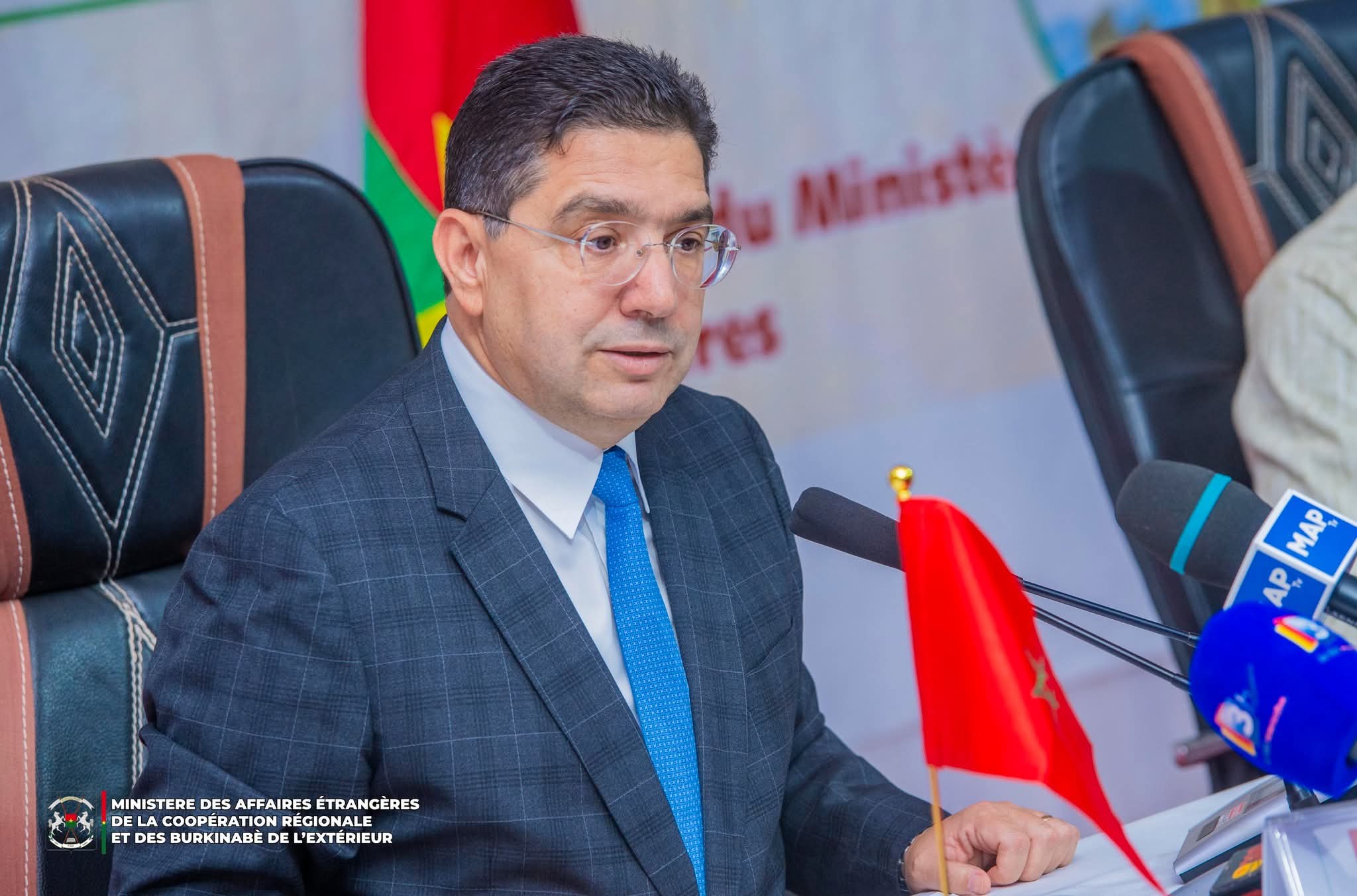 La réunion ministérielle de la cinquième session de la commission mixte de coopération entre le Burkina et le Maroc, 10 décembre 2025