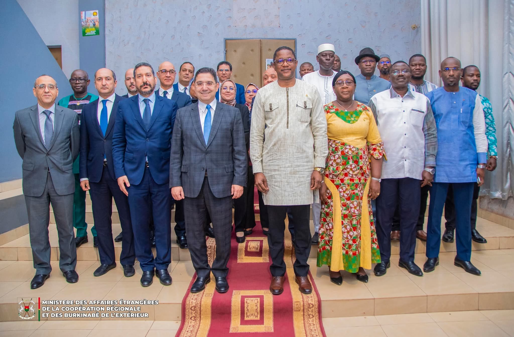 La réunion ministérielle de la cinquième session de la commission mixte de coopération entre le Burkina et le Maroc, 10 décembre 2025