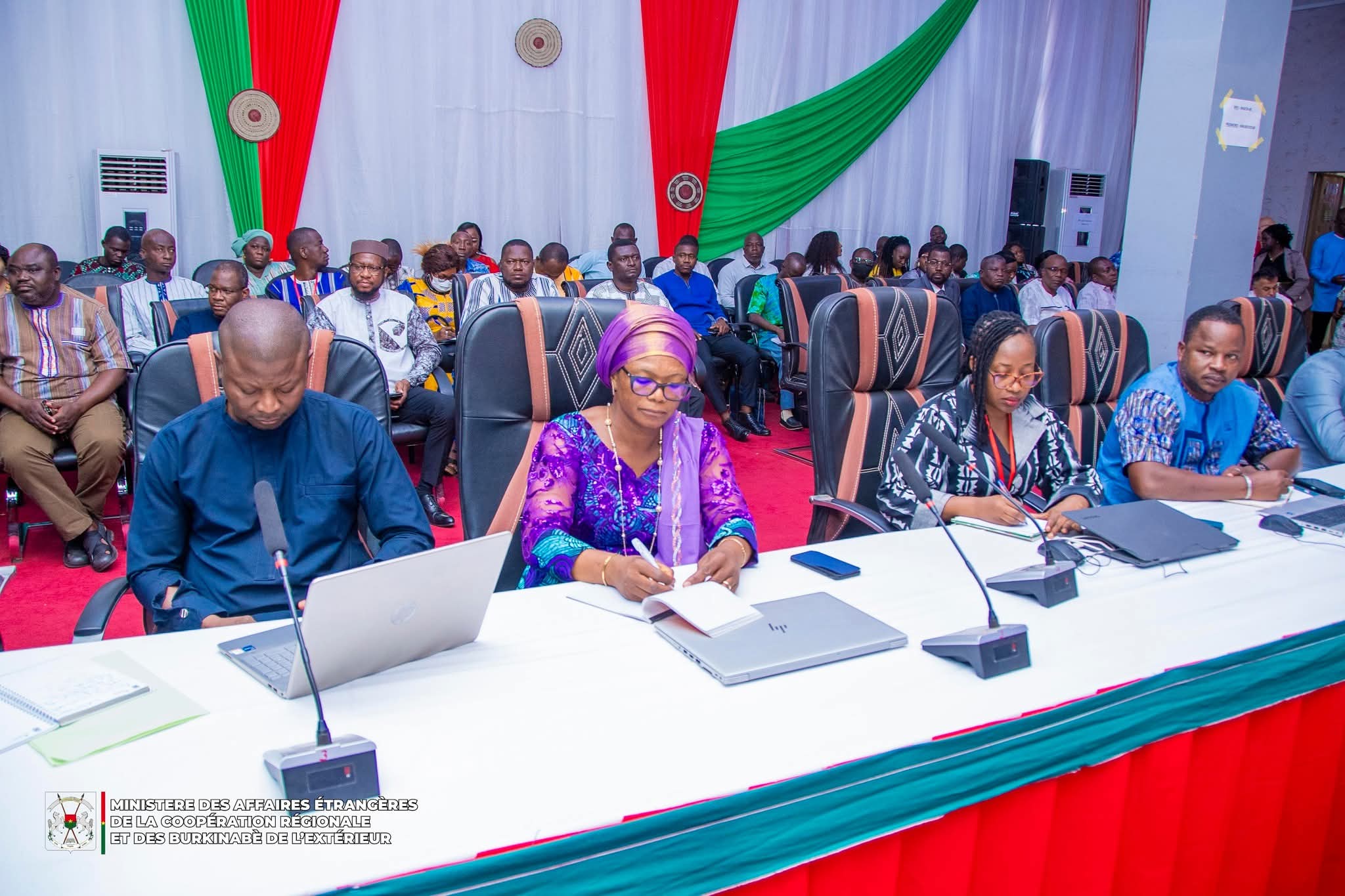 La réunion ministérielle de la cinquième session de la commission mixte de coopération entre le Burkina et le Maroc, 10 décembre 2025