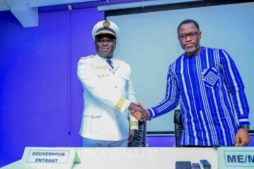 Cérémonie d'installation du nouveau gouverneur de la région du Nakambé, Yiyé Abraham Somdo, 16 décembre 2025