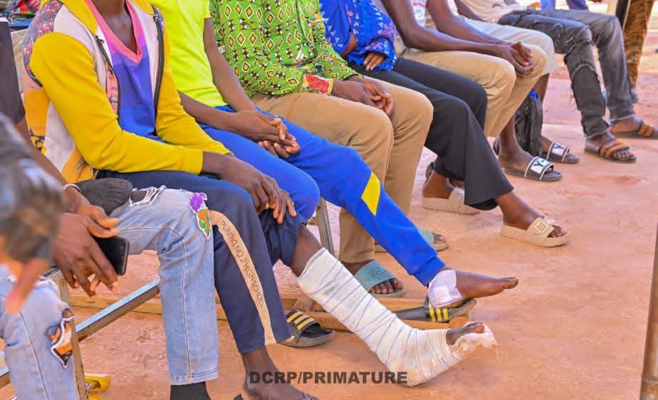 En visite dans la région du Bankui, le Premier ministre, le Premier ministre s'est rendu à l’hôpital militaire de Dédougou, 30 décembre 2025