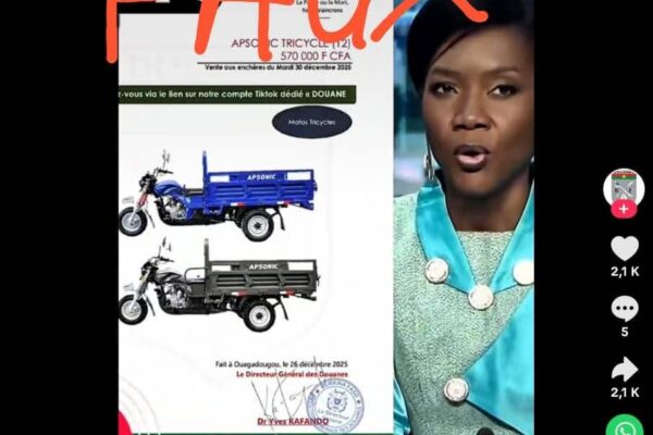 Alerte fausses ventes de véhicules sur TikTok