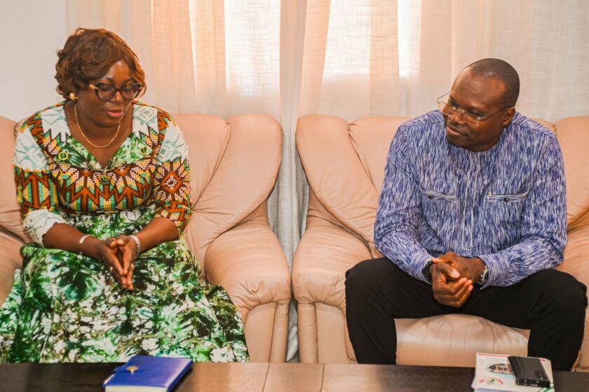 Visite de courtoisie du CBC à la CCI-BF, 30 décembre 2025