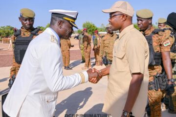 Le Premier ministre a rencontré les Forces combattantes de la région du Bankui, 30 décembre 2025