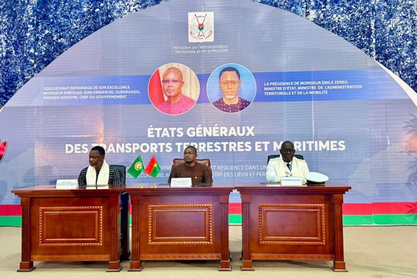 Cérémonie d'ouverture des Etats généraux des transports terrestres et maritimes, 1er décembre 2025