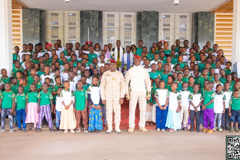 Le Président du Faso a accordé une audience aux Pupilles de la Nation, 1er décembre 2025