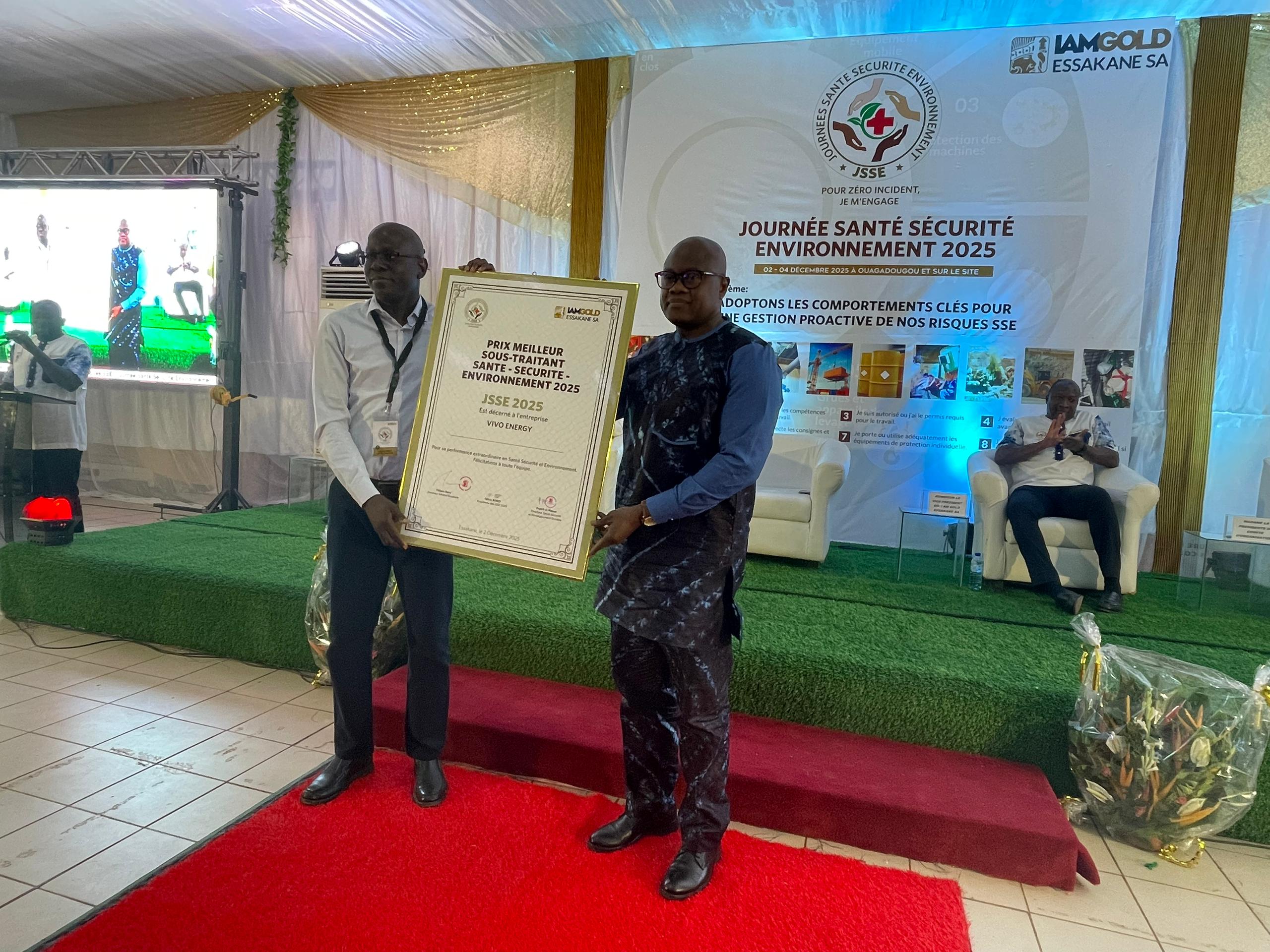 Lancement des JSSE 2025 de Essakane, 2 décembre 2025 à Ouagadougou