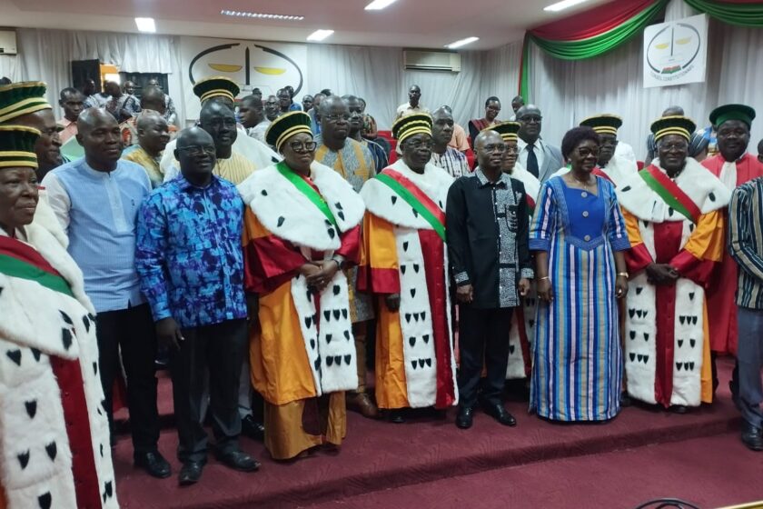 Audience solennelle de prestation de serment des membres du Conseil supérieur de la magistrature devant le Conseil Constitutionnel, 9 décembre 2025