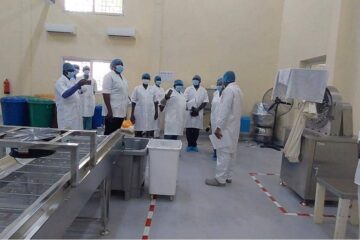 Dans le cadre de ses actions de lutte contre la malnutrition, le PAM a organisé une immersion sur la valorisation des farines infantiles produites localement au profit des journalistes