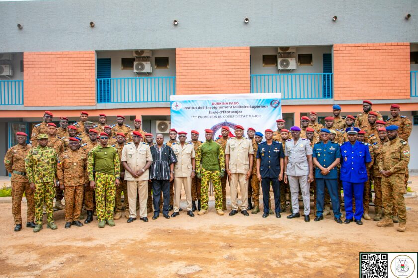 Visite du Président du Faso, Capitaine Ibrahim Traoré à l’Institut de l'Enseignement Militaire Supérieur Tiefo-Amoro, 15 décembre 2025