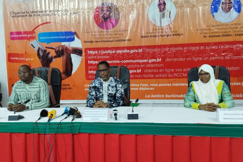 Le ministère de la Justice lance 3 plateformes numériques, 15 décembre 2025