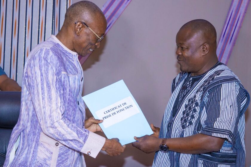 Installation du président de l'IPN Farafina, 19 décembre 2025