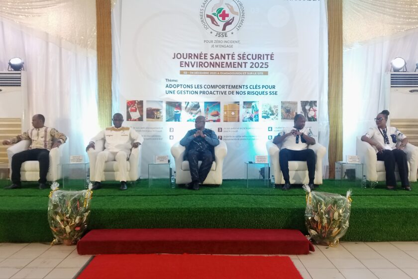 Lancement des JSSE 2025 de Essakane, 2 décembre 2025 à Ouagadougou