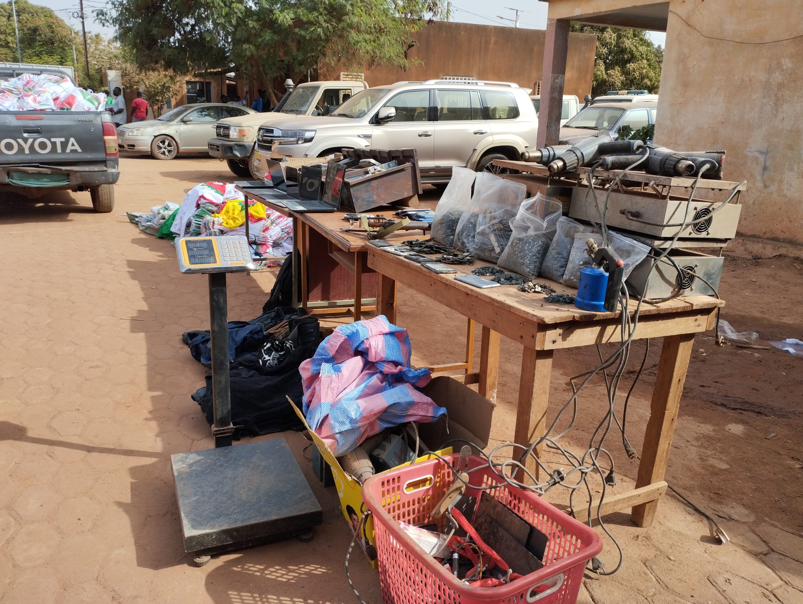 La police nationale a mis fin aux arrêts de trois groupes criminels opérant à Ouagadougou