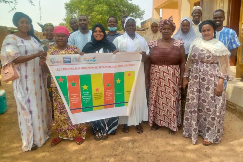 Dans le cadre du projet Giving For Change, l’Association Dagnal Roobè a organisé une formation au profit de 10 association sur la mobilisation de soutien, du 28 au 30 novembre à Dori