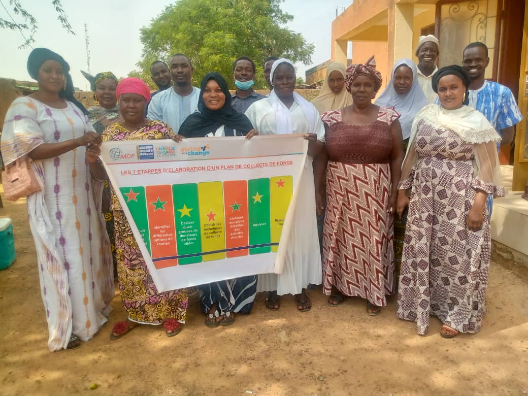 Dans le cadre du projet Giving For Change, l’Association Dagnal Roobè a organisé une formation au profit de 10 association sur la mobilisation de soutien, du 28 au 30 novembre à Dori