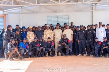 En première ligne dans la lutte contre le terrorisme, le ministre de la Sécurité est allé encourager le GSIPN, 1er janvier 2026