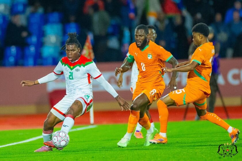 Huitième de finale de la CAN Maroc 2025, Burkina battu par la Côte d'Ivoire (0-3), 6 janvier 2025